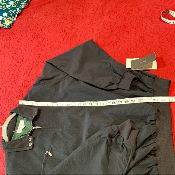 Tehama Nancy Hailey Women’s Windbreaker Golf Pull-over Top BLACK Size XL NWT - Picture 8 of 13